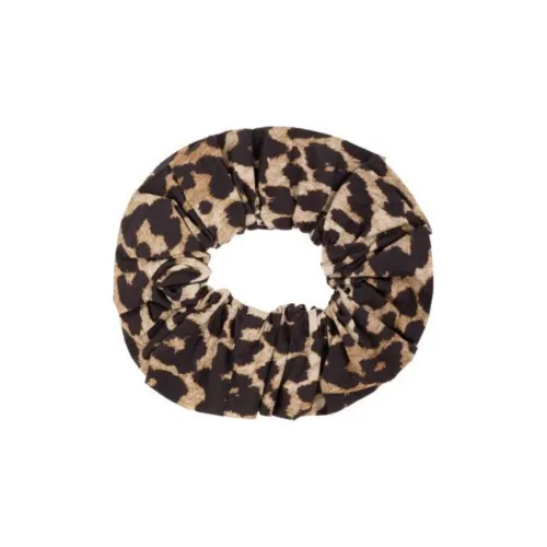 GANNI Органический хлопок Резинки для волос с спиралью Женские Коричневый