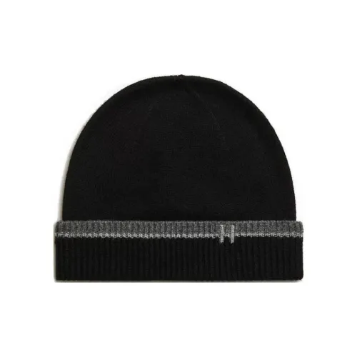 HERMES Кашемир Шапки-бини Мужской Черный