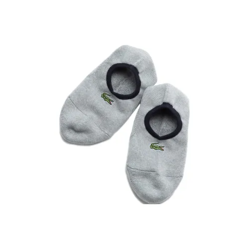 Носки LACOSTE низкие мужские 1 упаковка серые