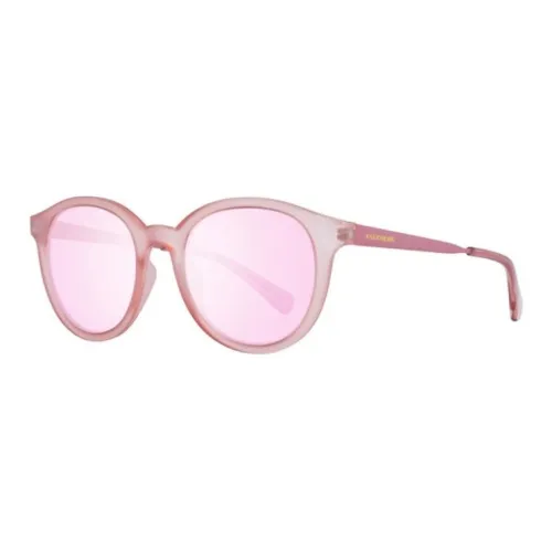 Skechers Plastic Round Sunglasses Women's Pink