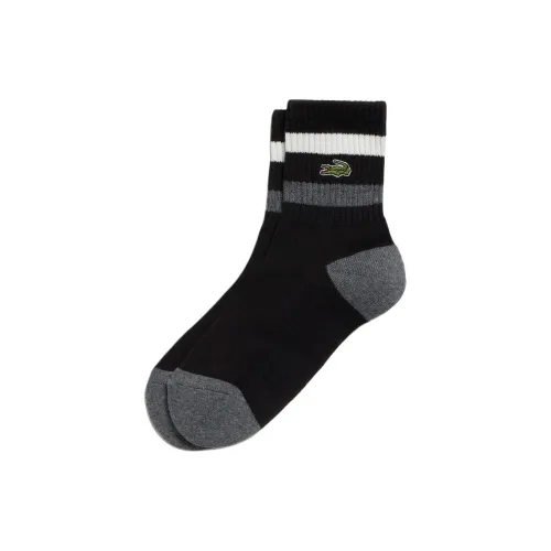 LACOSTE Collaboration 1 упаковка черные мужские носки MID до икры