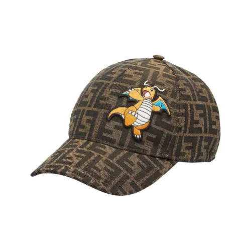 FENDI Кепки Женские Коричневый