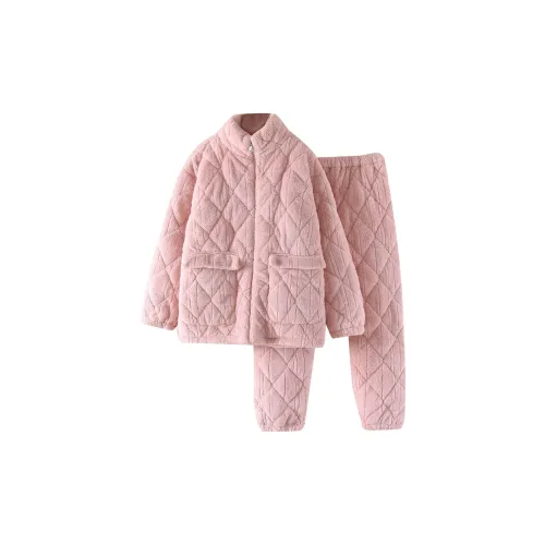 Bejirog Pajama Комплект Женский Светло-Розовый