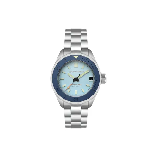 SPINNAKER Мужские часы Автоматический механический механизм Синий циферблат