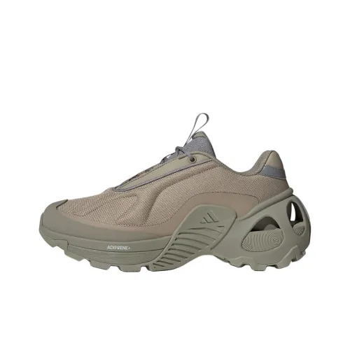 Adidas Wonder Runner Slip-resistant Abrasion-resistant Low-top Беговые кроссовки Унисекс Умбра