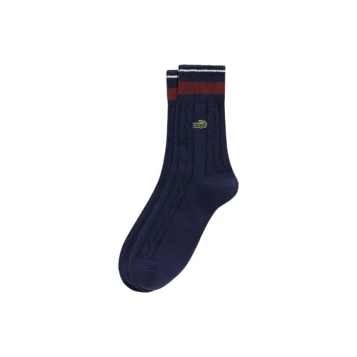 LACOSTE 1 упаковка Морской синий Мужской MID Носки до икры