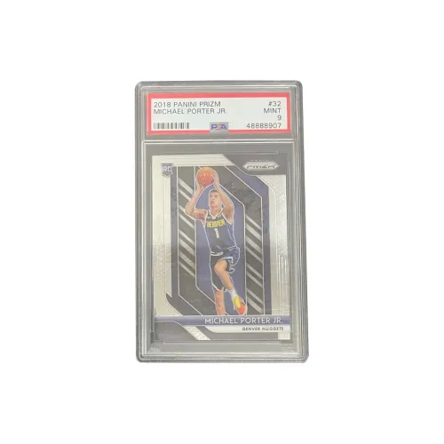 PANINI 2018-19 Prizm Nuggets Michael Porter Новые звезды RC PSA 9 Игрок Карта Карта Товар Access Сертифицированные карточки 1 шт
