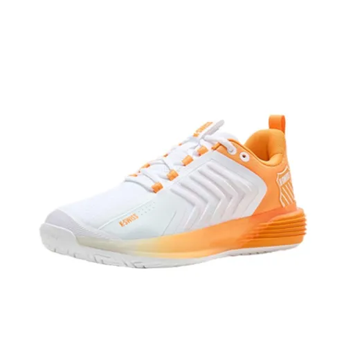 K·SWISS Теннисные кроссовки Low Top Белый/Календула Оранжевый Женские