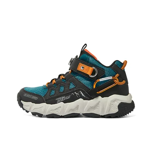 Skechers Kids' Кэжуал MID Топ Черный Многоцветный Подростковый
