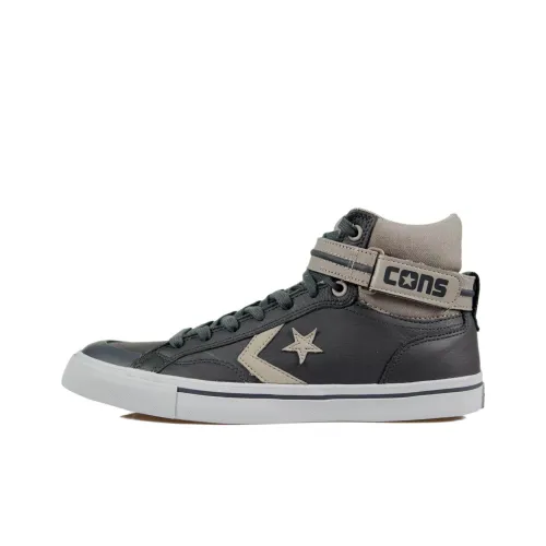 Конверс Slip Resistant Abrasion Resistant High Топ Скейтборд Кроссовки Женские Черный Коричневый