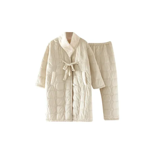 Bejirog Pajama Комплект Женский Бежевый