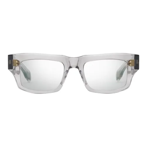 DITA Ацетат Квадратные Солнцезащитные очки Унисекс Прозрачно-Серый