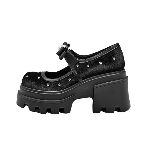 Princess Isabel Mary Jane обувь Женская Черная