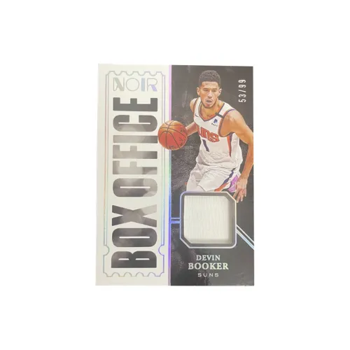 PANINI 2020 21 Noir Devin Booker SUNS Devin Booker 53 99 Competition Jersey Cut White Material Player Card