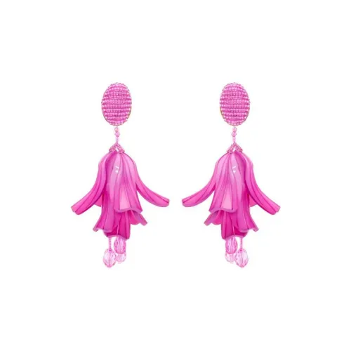 Oscar De La Renta Clip ON Серьги Женские