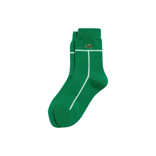 LACOSTE Collaboration 1 Pack Зеленые Мужские Носки MID до икры