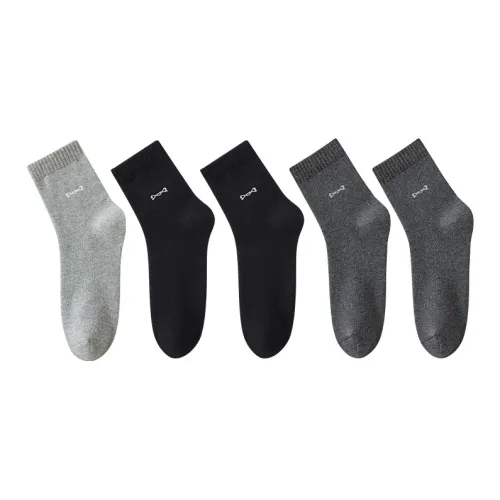 MIIOW Носки до колена мужские упаковка из 5 пар
