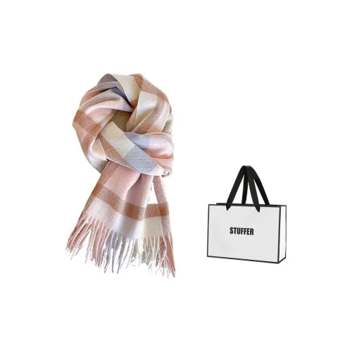STUFFER 100% шерсть Вязаные шарфы Унисекс
