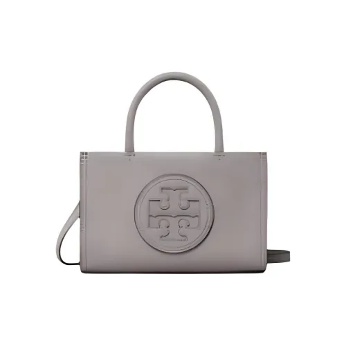 TORY BURCH Ella Синтетическая кожа Тоут Сумка Сумка для покупок Сумка через плечо Сумка Мини Женская Серый