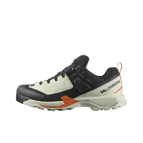 SALOMON Противоскользящий устойчивый к истиранию низкий топ походная обувь унисекс черный зеленый