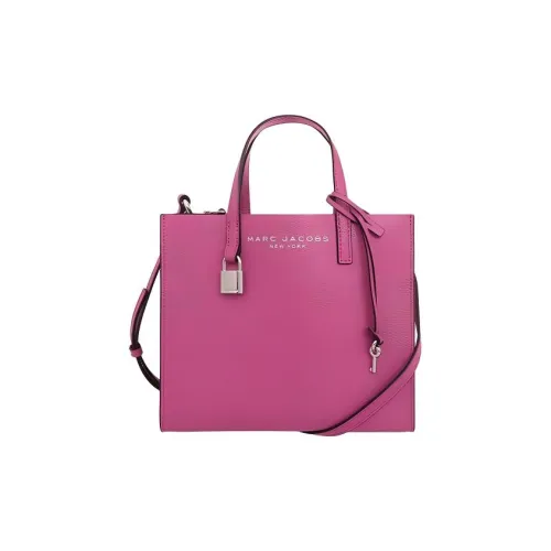 MARC JACOBS Кожа Тоут Сумка Сумка для покупок Сумка через плечо Сумка Мини Женская Чистый фиолетовый Красный