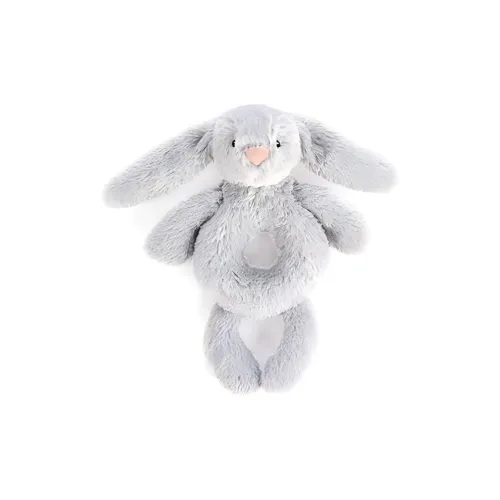 JELLYCAT Кролик Shy Серебряный Кролик Claw Animal Кукла Плюшевая кукла 18 см Высота