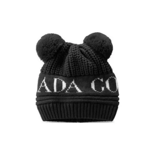 Canada Goose Полиэстер Трикотажная ткань Wool Beanies Детский Черный
