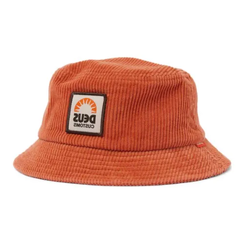 Deus Ex Machina Вельвет Панамы Унисекс Оранжевый
