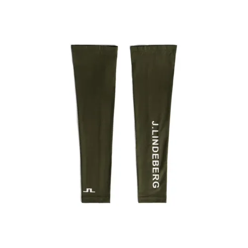 J.Lindeberg Полиэстер Защита от солнца Нарукавники Мужской Зеленый
