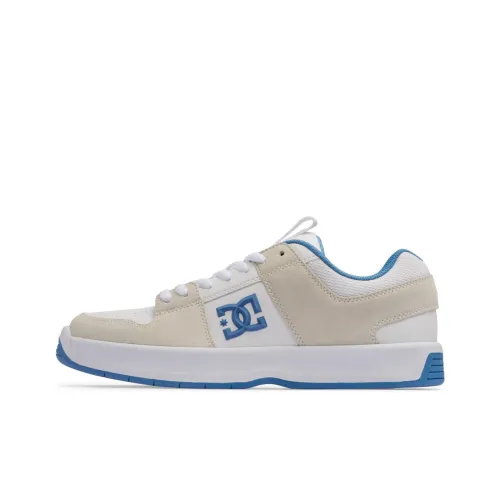 DC Shoes Lynx Zero Low Топ Скейтборд Кроссовки Мужские Белый Бежевый Синий