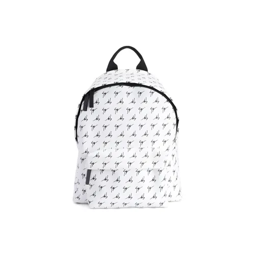 Giuseppe Zanotti GZ Ткань Рюкзак Мужской Черный Белый