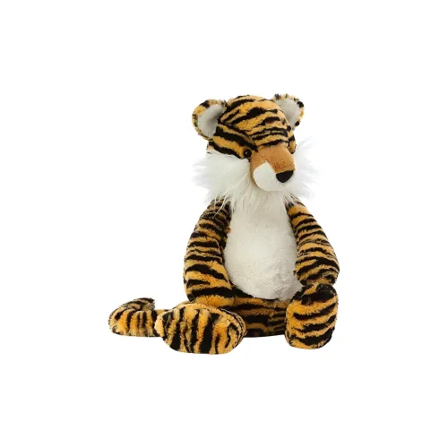 JELLYCAT Shy Collection Большой Тигр Оранжево-черный Животные Кукла Плюшевая кукла 38 см Высота в сидячем положении