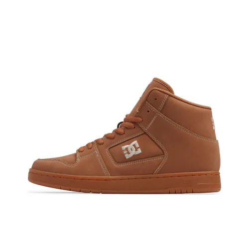 DC Shoes Manteca High Топ Скейтборд Кроссовки Мужские Коричневые