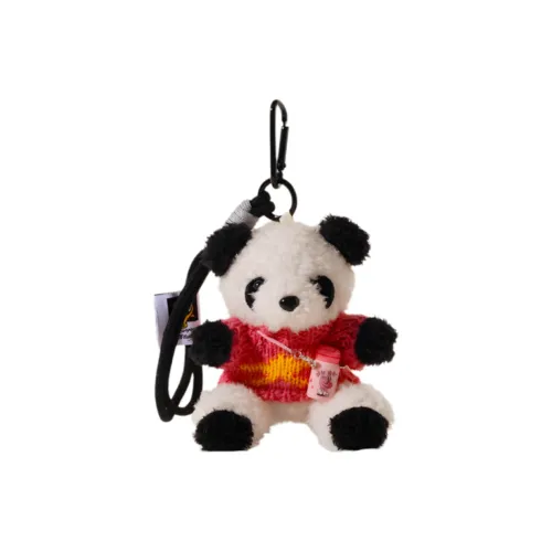 Восемь Тон Слон Панда с AN Insulated Чашка Куклы Плюшевый Брелок 11 см Высота