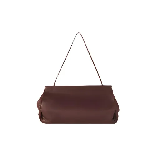THE ROW Гладкая кожа Nappa Сумка через плечо женская шоколадно-коричневый