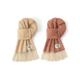 2 шт (Бежево-желтый + Бордовый)