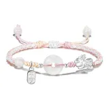Мирный браслет с застежкой и китайскими благословенными животными [розовый]