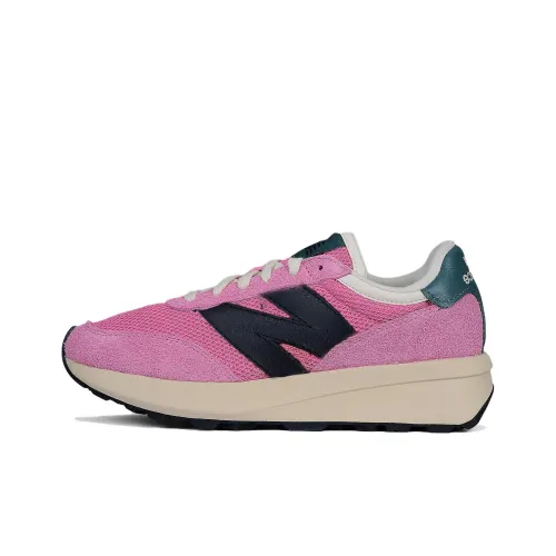 New Balance 370 Low Топ Повседневные Беговые Кроссовки Унисекс Розовые