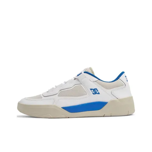DC Shoes DC Metric S Low Топ Скейтборд Кроссовки Мужские Белый Синий