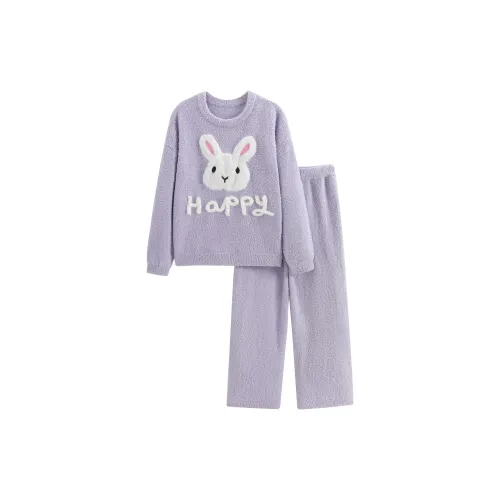 WANANNI Пижамный комплект женский фиолетовый