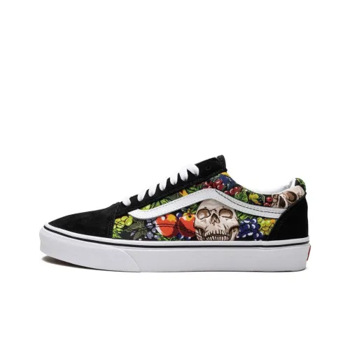 Vans Old Skool Collection Низкие Кроссовки для Скейтбординга Женские Черные