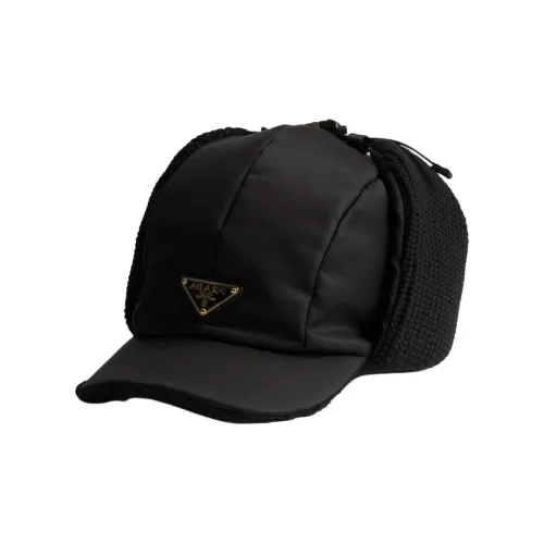 PRADA Шерсть Шапки и Кепки Женские Черные