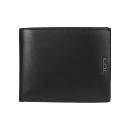 TUMI Кожа Кошелек Унисекс Черный