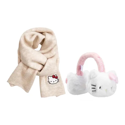 Sanrio Акриловые Вязаные Шарфы Женские