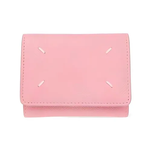 Maison Margiela GRAIN LEATHER Кошелек Женские Розовый