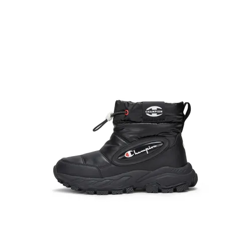 Champion Kids противоскользящие термоботинки для детей черные детские