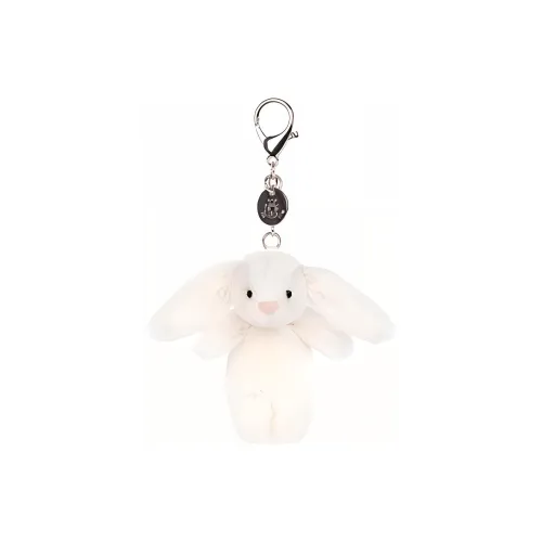 JELLYCAT Bunny Collection Bashful Сливочный Кролик Кукла Плюшевая Подвеска 8 см Высота