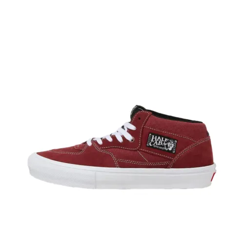 Vans SKATE CLASSICS Скейтборд Кроссовки MID Топ Красный Женские