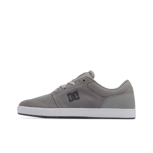 DC Shoes Crisis 2 Slip-Resistant Low-Top Скейтборд Кроссовки Мужские Серый Черный Белый
