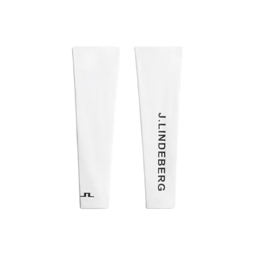 J.Lindeberg Полиэстер Нарукавники с защитой от солнца Женские Белые